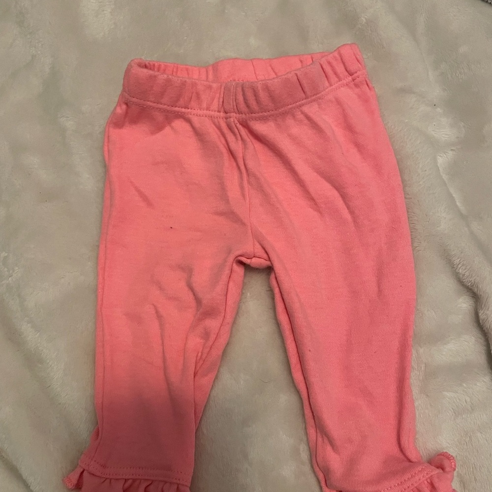 Pink baby pants